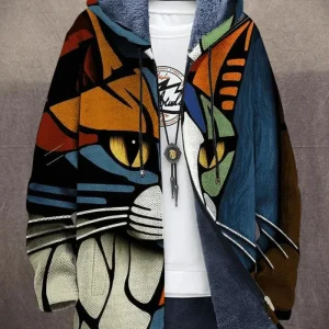 Perrine™ Manteau artistique ( unisexe )