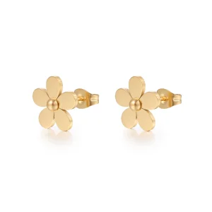Boucles d'oreilles en forme de fleurs
