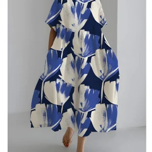 Robe élégante à encolure ronde - Susanne