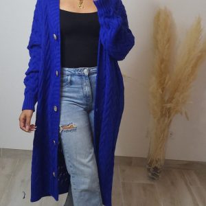 GILET – AYLINE BLEU