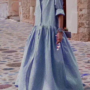 Robe élégante à manches longues pour femmes - Runa