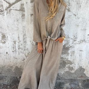 Rosa™ – Ensemble 2 Pièces Léger et Stylé pour l’Été