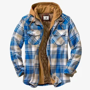 Cyprien™ Veste en flanelle élégante