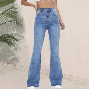 Jean Bootcut Taille Haute – Effet Liftant