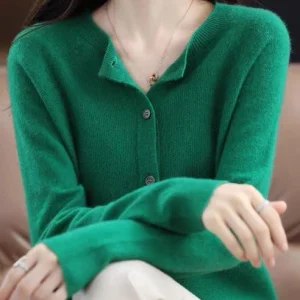 Gretchen™ – Veste en Tricot Élégante et Raffinée