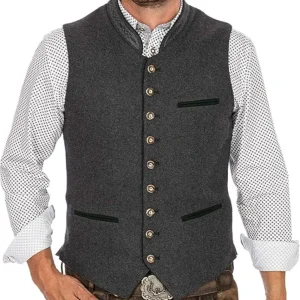 Gilet à boutons Donnie pour un look élégant