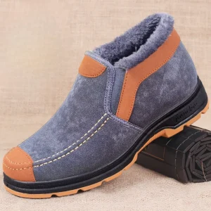 Lazaros - Chaussures à cheville luxueuses et confortables pour hommes, parfaites pour l'hiver