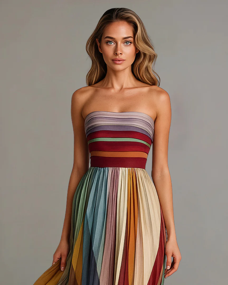 Bérénice | Robe Longue Décontractée Élégante pour Femmes, Style Polyvalent et Confortable – Image 2