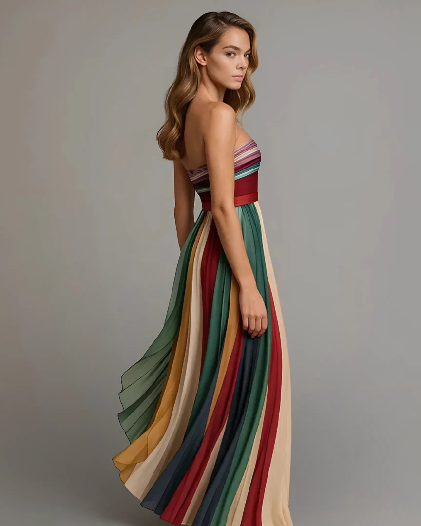 Bérénice | Robe Longue Décontractée Élégante pour Femmes, Style Polyvalent et Confortable – Image 3