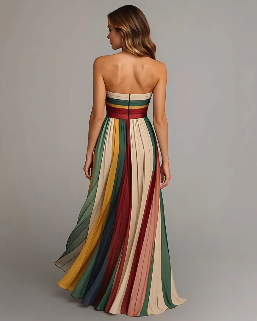 Bérénice | Robe Longue Décontractée Élégante pour Femmes, Style Polyvalent et Confortable – Image 4