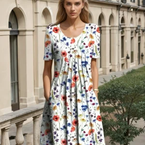 Ivy | Robe Imprimée Classique