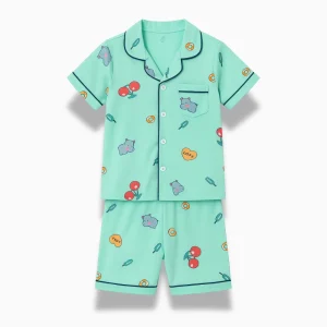 Pyjama Enfant Léger – Ensemble Respirant Haut & Pantalon