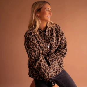 Ulvike™ – Veste à Motif Panthère Tendance