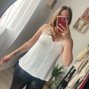 Débardeur dentelle réglable Kiara