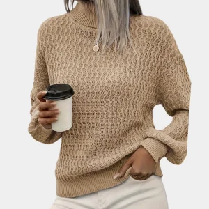 Loisa Elegant Women's Turtleneck pour un look élégant et confortable