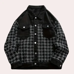 Veste en denim moderne et élégante pour hommes de BOIKEN