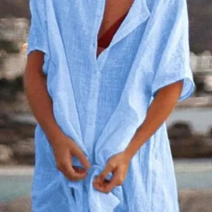 Mailyn - Robe d'été midi élégante pour femmes pour un look frais et élégant