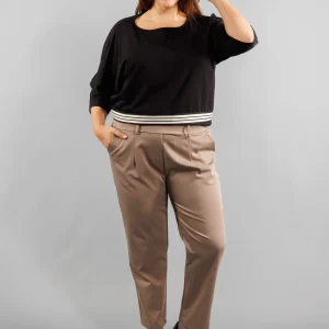 Pantalon à pinces Grande taille