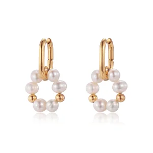Boucles d'oreilles en perles