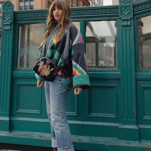 Cardigan oversize stylé pour femmes - Confortable et tendance