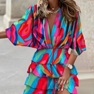 Robe élégante à motif tendance - Gail