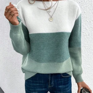 Bonnie |  Pull en Tricot Ombre Doux avec Coupe Détendue et Sensation Confortable