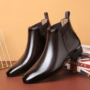 Peyton - Bottines en cuir synthétique