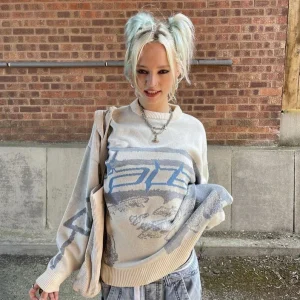 Pull surdimensionné style streetwear pour femmes - Salud