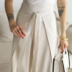 Ensemble pantalon 2 pièces à jambe large - Vêtements pour femmes élégants et confortables pour un look sophistiqué