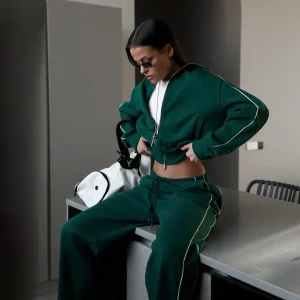 Pull Col Mi-Haut Zippé Double Sens