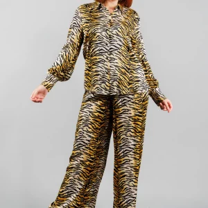 Chemisier fluide imprimé