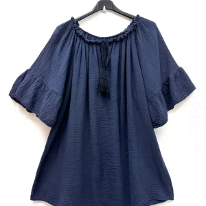 Top Femme Gaz De Coton