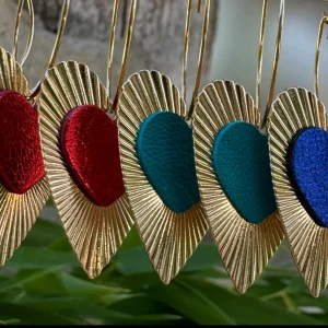 Boucles d’oreilles « Cœur »