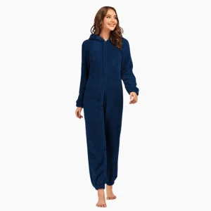 Combinaison Pilou Pilou bleu marine femme