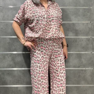 Chemises léopard fluo Lilo