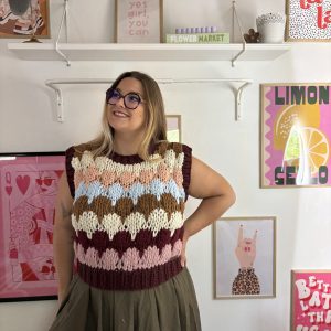 Pull sans manches « Charlotte »