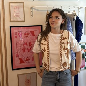 Veste sans manche « Daphné »