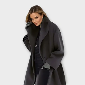 Gracieuse | Manteau Élégant à Col Montant