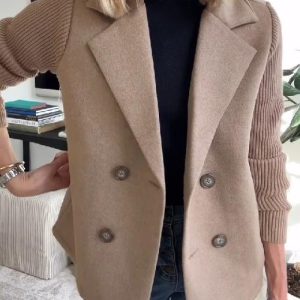 Amora | Blazer Élégant à Manches en Tricot