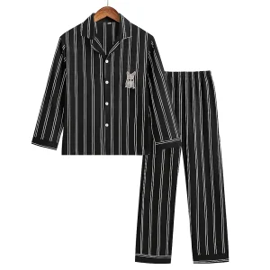 Pyjama Homme Satin Polyester