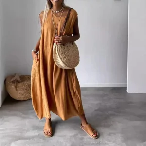 Sabrina | Robe Sans Manches Sans Effort