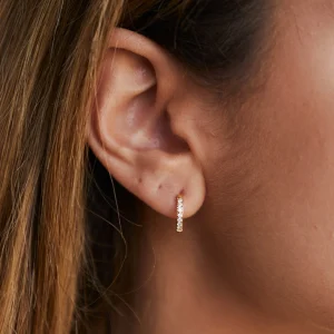 Petites boucles d'oreilles créoles